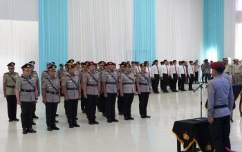 Kapolda Sultra Pimpin Sertijab Sejumlah Pejabat Utama dan Kapolres Jajaran Serta Lantik Kapolres Konawe Kepulauan