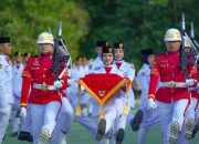 Paskibraka Konsel Tampilkan Formasi “HUT RI” dan 81 Saat Pengibaran Bendera