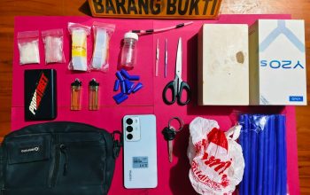 Polres Konawe Selatan Bekuk Terduga Pengedar Sabu di Laeya