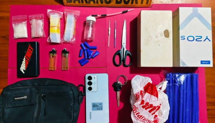 Polres Konawe Selatan Bekuk Terduga Pengedar Sabu di Laeya