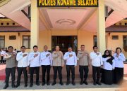 Polres Konsel dan BNN Kendari Koordinasi Cegah Peredaran Narkotika
