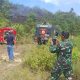 Sinergi TNI-Polri dan Pemkot Kendari, Kebakaran Lahan di Baruga Berhasil Dipadamkan