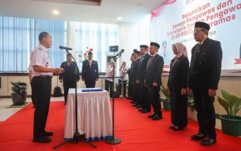Gubernur Sultra Resmi Lantik Dewan Pengawas dan Sekretaris BLUD RSUD Bahteramas