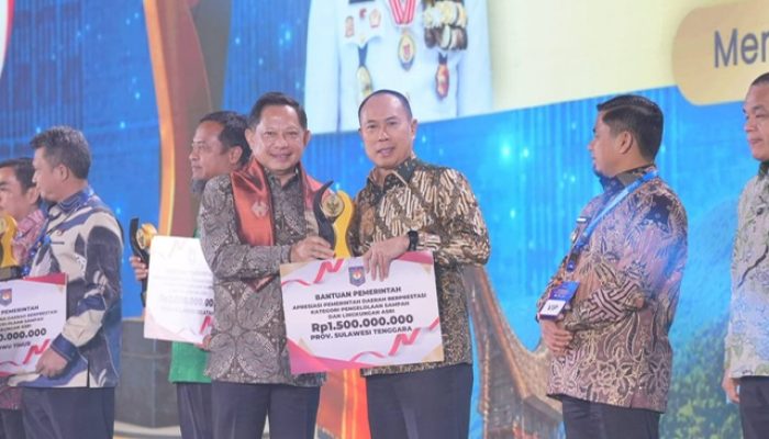 Dua Kategori Berprestasi, Pemprov Sultra Terima Dana Apresiasi Rp3 Miliar