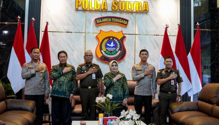 Polda Sultra, Kejati dan Pengadilan Tinggi Perkuat Sinergitas Dorong Penegakan Hukum Berkeadilan dan Bermanfaat bagi Masyarakat