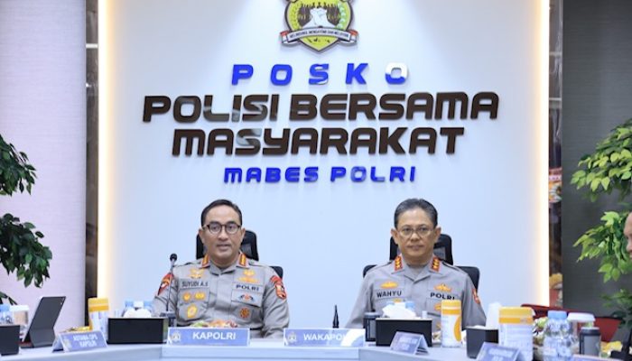 Dukung Program Prioritas Kapolri, Polri Resmikan Posko dan Logo Polisi Bersama Masyarakat