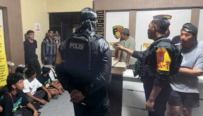 Respon Cepat Call Center 110, Tim Patroli Perintis Gagalkan Rencana Tawuran Pelajar di Kendari