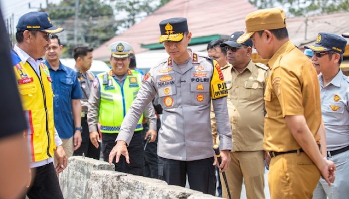 Kapolda Sultra Tinjau Enam Titik Rawan Lalu Lintas, Penanganan Dilakukan Bersama Instansi Terkait