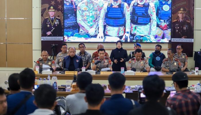 Polda Sultra Sisir Tiga Lokasi di Kampung Salo, Airsoft Gun hingga Alat Isap Sabu Disita