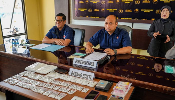 Ditresnarkoba Polda Sultra Amankan 3,5 Kg Sabu, Dua Terduga Pelaku Ditangkap di Kendari
