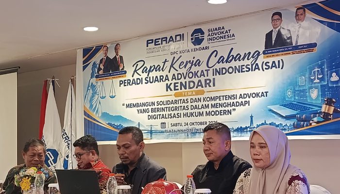 ‎Bukan Sekadar Rapat Tahunan, Peradi SAI Kendari Siapkan Langkah Strategis Hadapi Era Digital