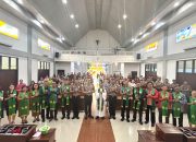 Polda Sultra Gelar Minggu Kasih di GEPSULTRA Galilea Baruga, Perkuat Sinergi Kamtibmas dan Kepedulian Sosial