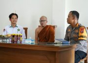 Bangun Harmoni dan Toleransi, Kapolresta Kendari Silaturahmi dengan Tokoh Umat Buddha