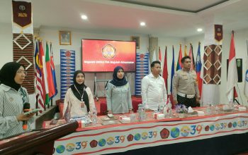 Tingkatkan Kesadaran Berlalu Lintas, Sat Lantas Polresta Kendari Gelar Sosialisasi Ops Patuh Anoa 2026 di Kampus Unsultra