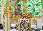 Lewat Safari Subuh, Kapolresta Kendari Ajak Warga Jaga Keamanan Lingkungan