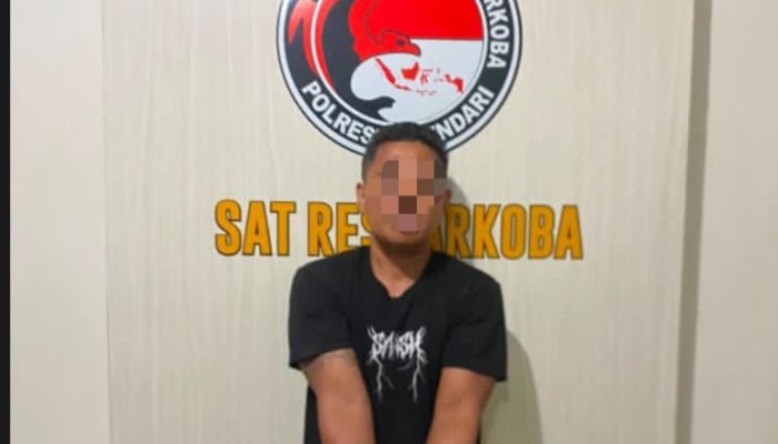 Polresta Kendari Amankan 63 Paket Sabu Seberat 41,63 Gram di Baruga